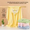 Baby Hooded Bath Towels Cartoon Animal Newborn Soft Towel Blanket Toddler Bathrobe Warm Sleeping Swaddle Wrap for Boys Girls
