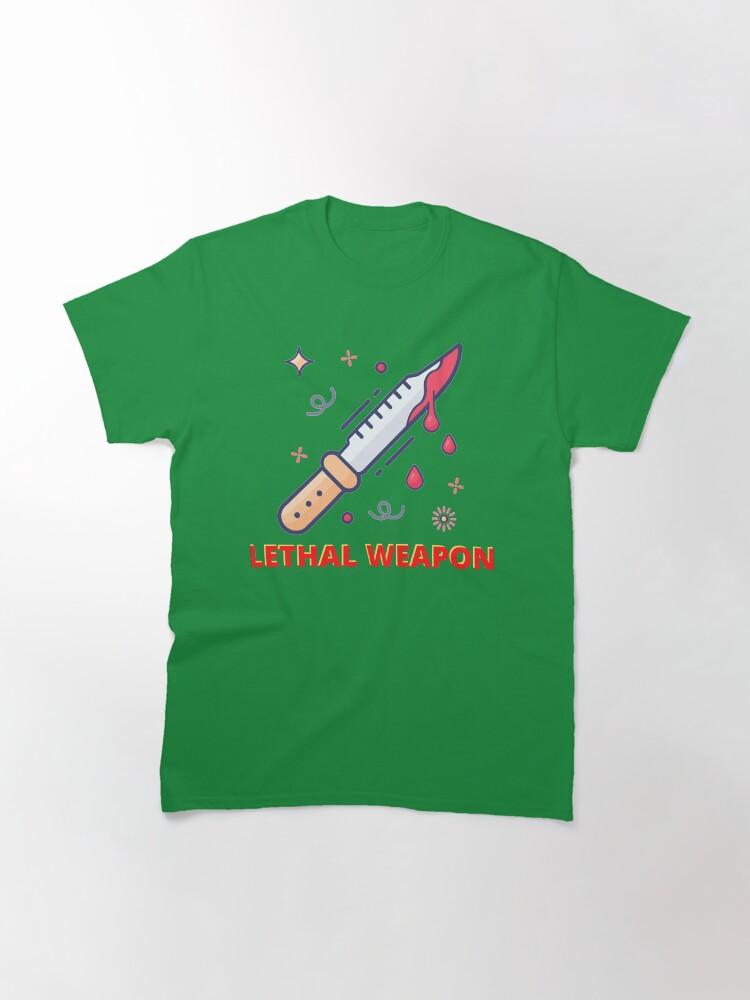 Lethal Weapon Action Movie American Police Motivational The Lethal Weapon Gifts For Music Fan Classic T-Shirt