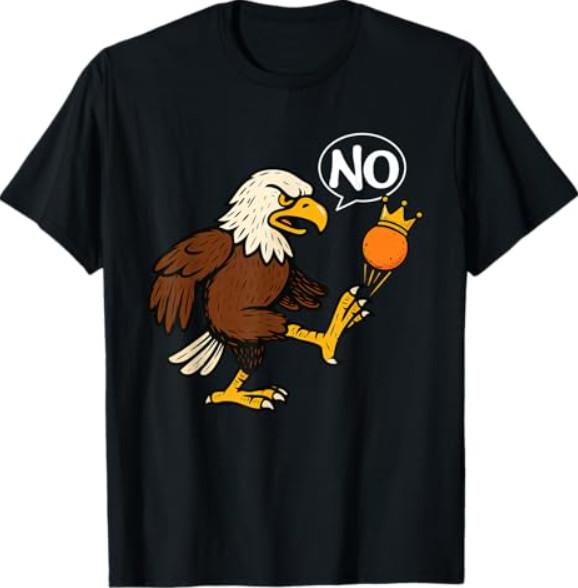 No to Monarchy - Anti-Monarchy Statement Anti-Authoritarian T-Shirt S разноцветный