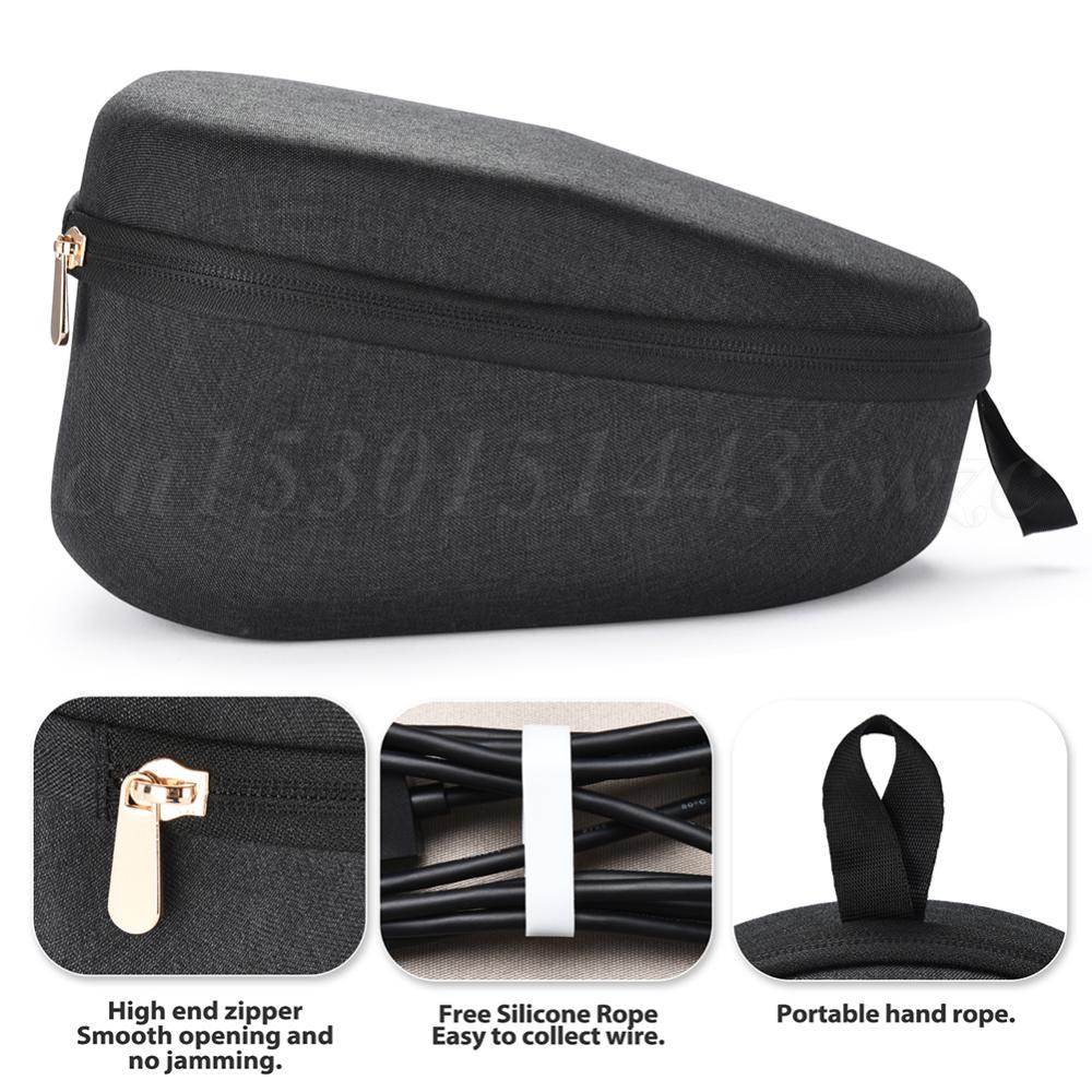 EVA Headset Storage Case for Sony PlayStation PULSE Elite Wireless Headset Travel Carrying Bag Anti-scratch Headphones Case