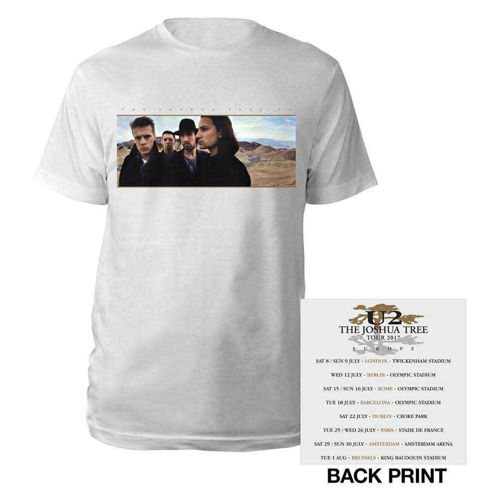 U2 Joshua Tree Photo Tour  17 Official Merchandise T-Shirt MlXL NEU XXL