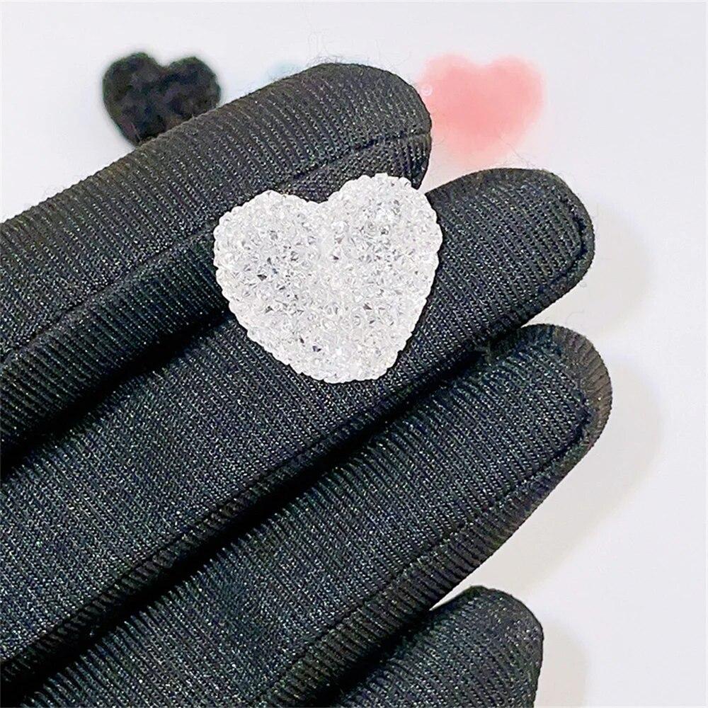 Godteri Sukker Gjør-det-selv-firkantede perler Rette hull-perler Håndlagde DIY-armbånd Smykketilbehør Fremstillingsmaterialer