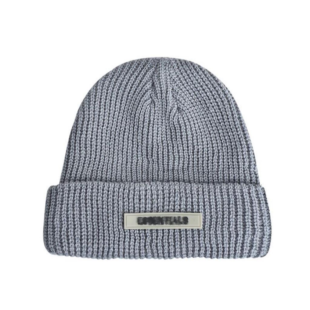 Knitted Hats Winter Mens Caps Women for Ladies Knitted Thick Cap Chaopai Woolen Landlord Guapi Hat 4Colors Motorcycle Equipments