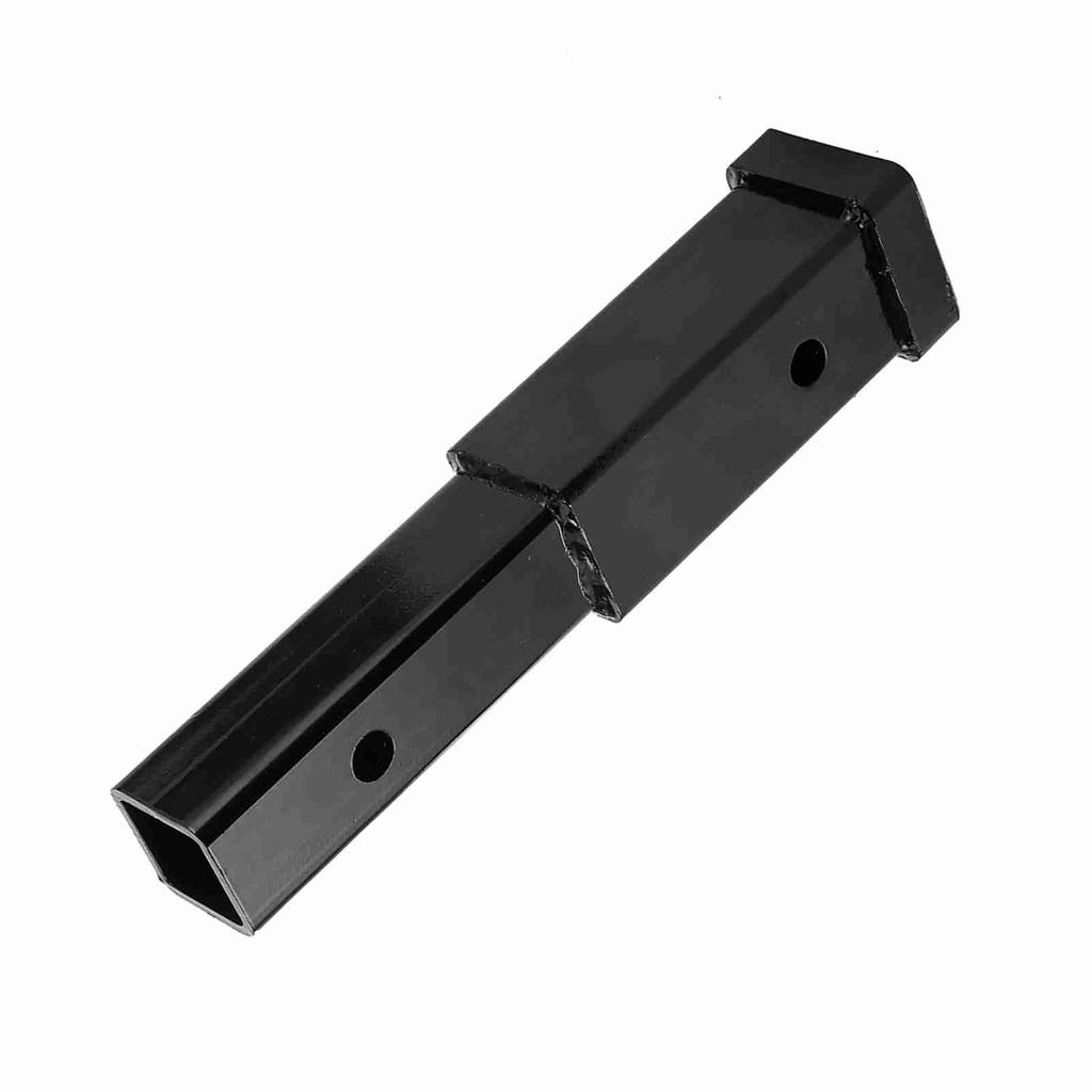 12in Trailer Hitch Extension 500lbs Towing Extender Steel Square Tube for Class 3/4 2in Receiver Extension Tow Bar