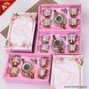Gold-Plated Electroplated Ceramic Tea and Coffee Set with Cup, Saucer, and Pot – Ideal Birthday or Souvenir Gift