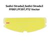 Visor for LS2 Citation Sedici Strada2/3 FT2 Vector FF801 FF397 Helmet Lens Viseira Capacete Face Shield Sunscreen UV Protection