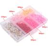 1750PCS/BOX Mix Polymer Clay Acrylic Jewelry Making Kits Soft Pottery Spacer Beads Bracelet Necklace DIY Kits Sets
