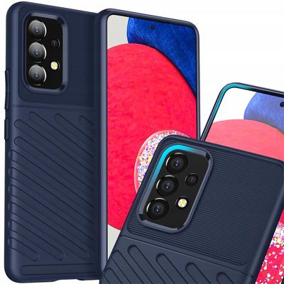 Thunder Case Flexible Armored Case Cover Samsung Galaxy A53 5G Blue