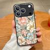 Translucent Matte Magnetic Case For iPhone 17 16 15 Pro 14 13 Pro Max 16e 17e For Magsafe Sunflower Pattern Hard PC Back Cover