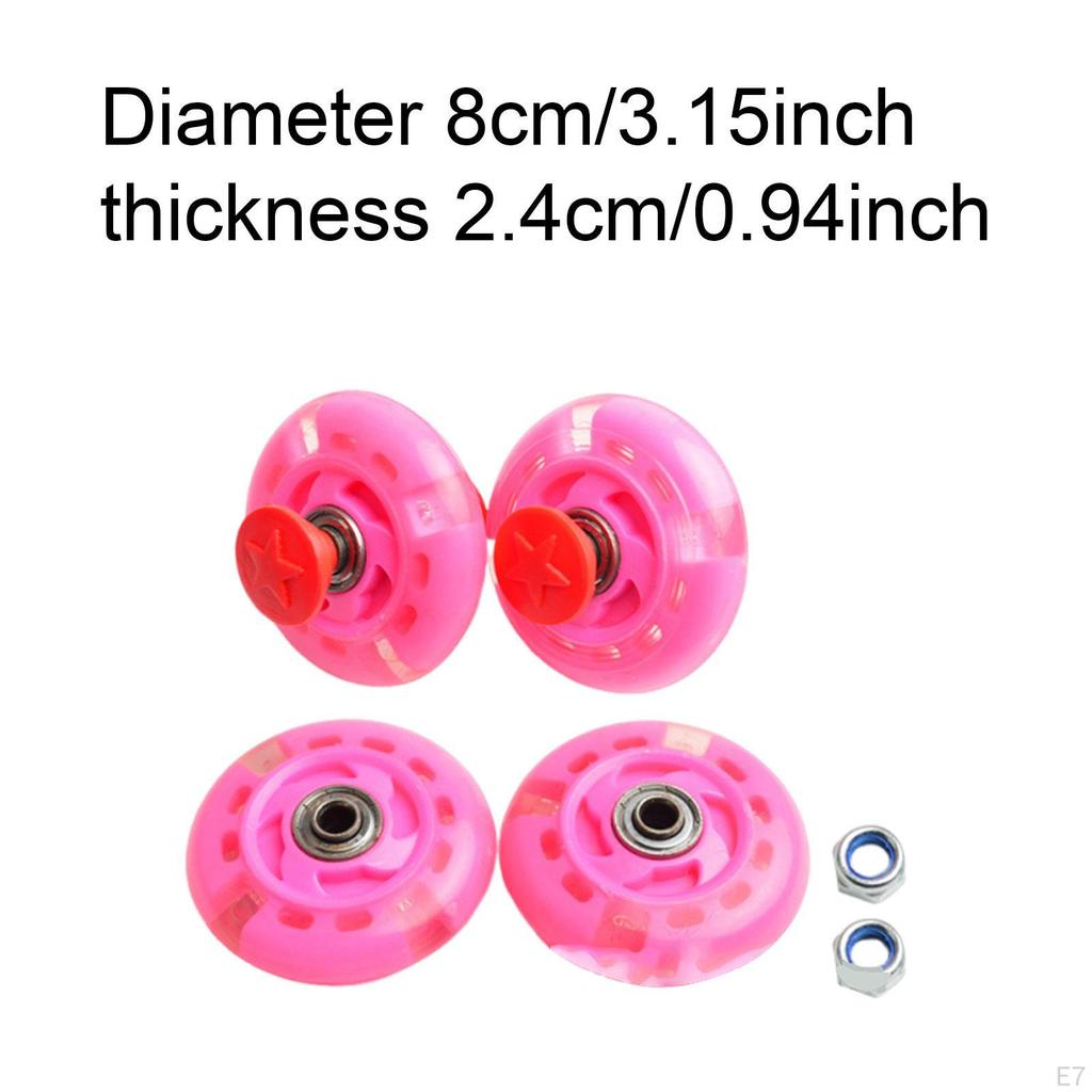 Replacement PU Caster Wheel for Camping Push Cart Folding Wagon