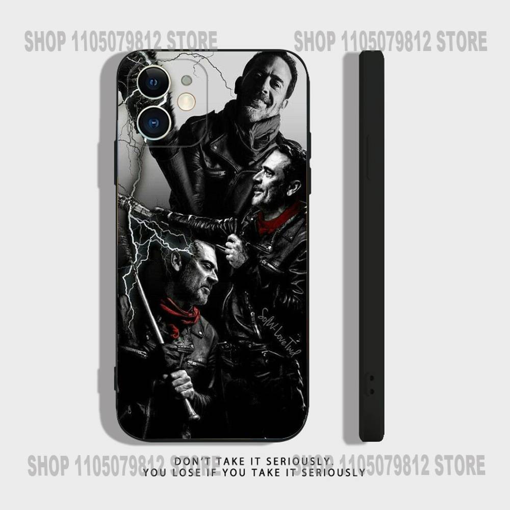 TWD T-The Walking Dead Phone Case For iPhone 17 16,15,14,13,12,11,Pro,XS,Max,XR,Plus,Mini Soft Silicone Black Shockproof