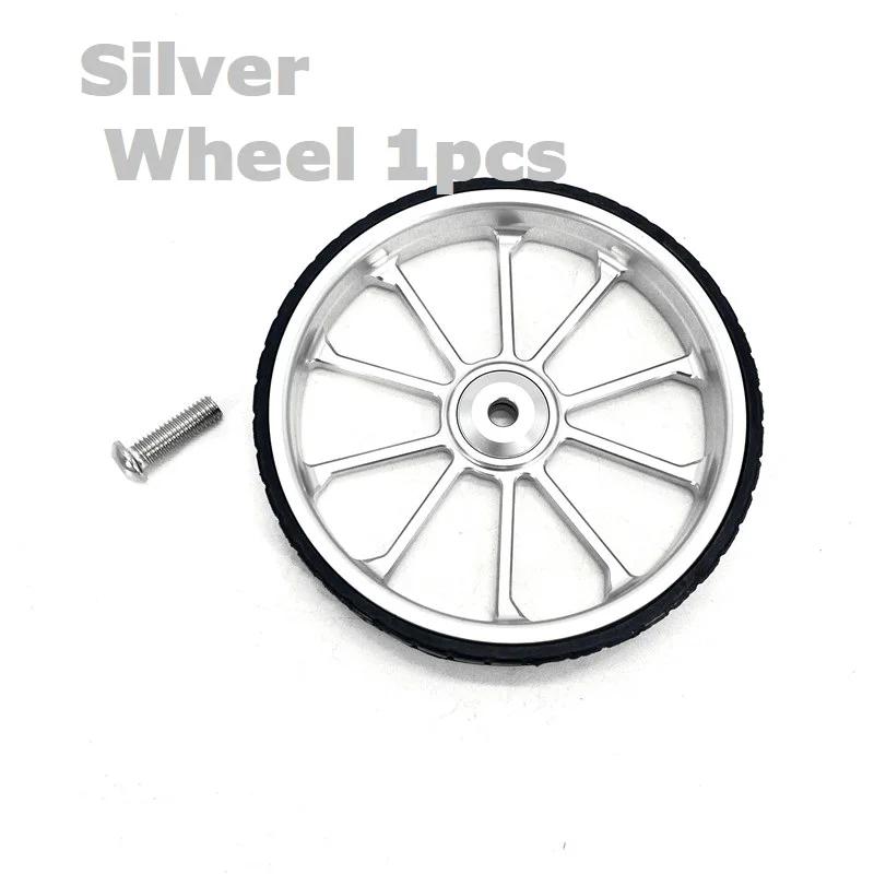 Folding Bike 100mm Easywheel Extension Rod for Brompton Birdy Rear Rack Easy Wheel Telescopic Bar Aluminum Alloy CNC