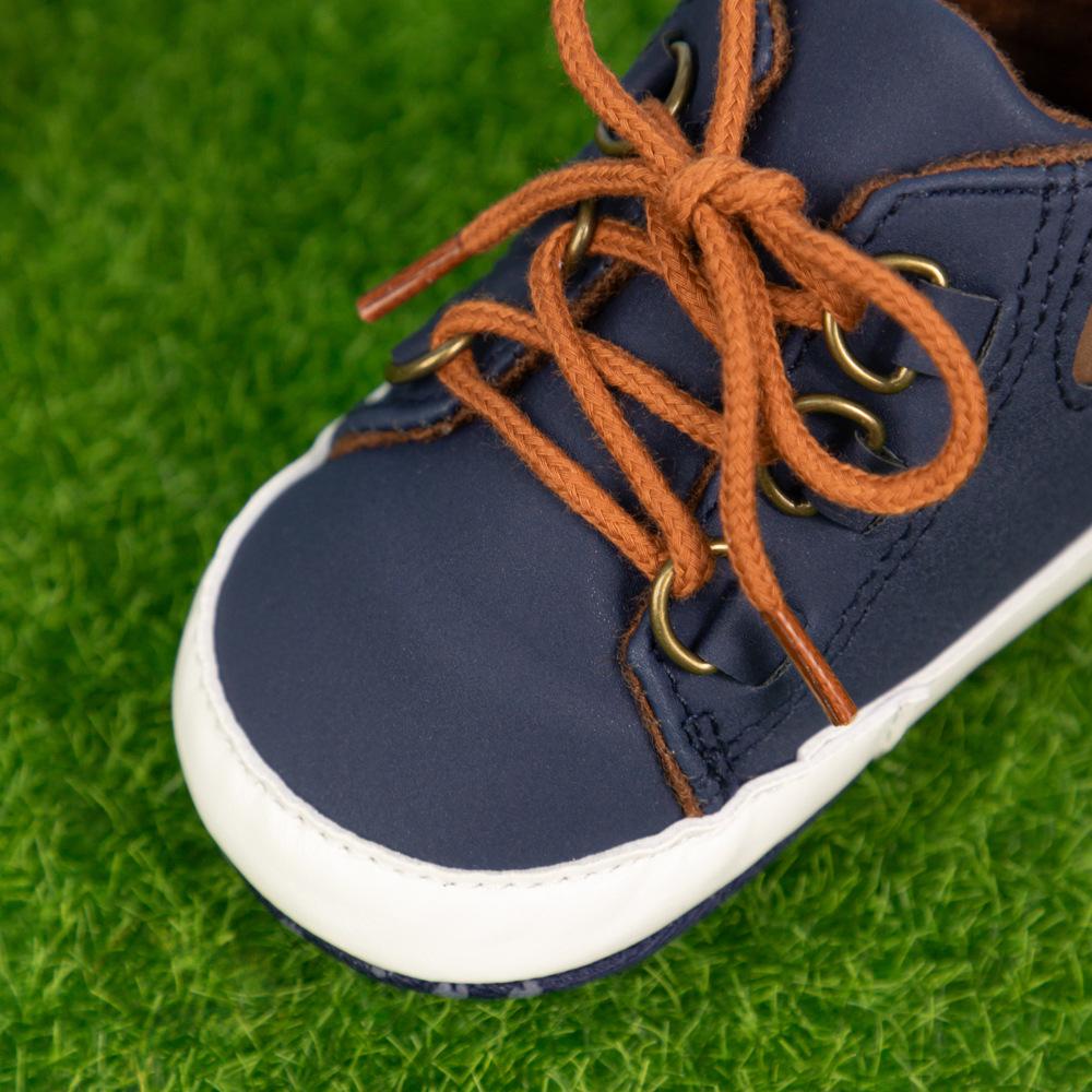 High-Top Soft Sole Baby Walking Shoes for 0-1 Year Olds - Casual Sports Style