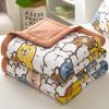 Print Spring Summer Quilt Queen Mechanical Wash Comfortable Comforter Single Double Blanket Quilts for Children Adults