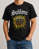 Erhabenes Sonnenlogo T-Shirt Retro Ska Punk Rock Grafik-T-Shirt Unisex