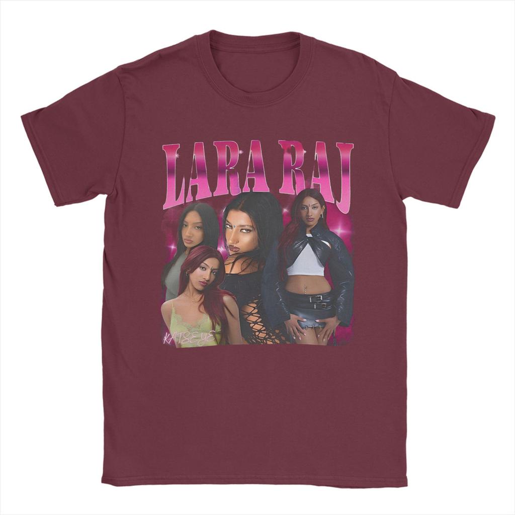 Katseye Lara Raj T-Shirts Men Funny Pure Cotton Tees Crew Neck Short Sleeve T Shirt 4XL 5XL 6XL Tops