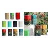 Loose Tea Storage Oil Painting Pattern Coffee Storage Container Tea Canister Can