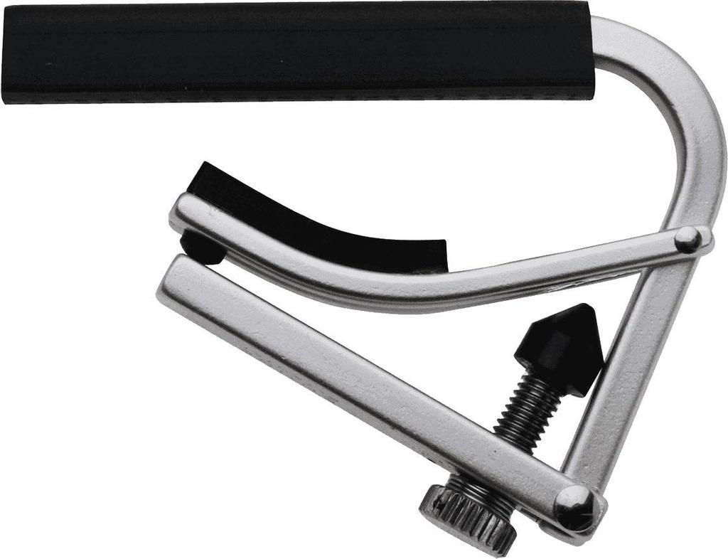 SHUBB Nickel Lightweight Aluminum Capo for Classical Guitar L-2
