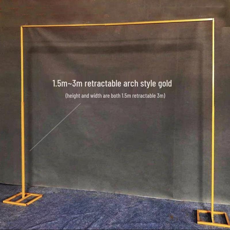 Telescopic Wedding Backdrop Stand: Stage Rack & Outdoor Decoration