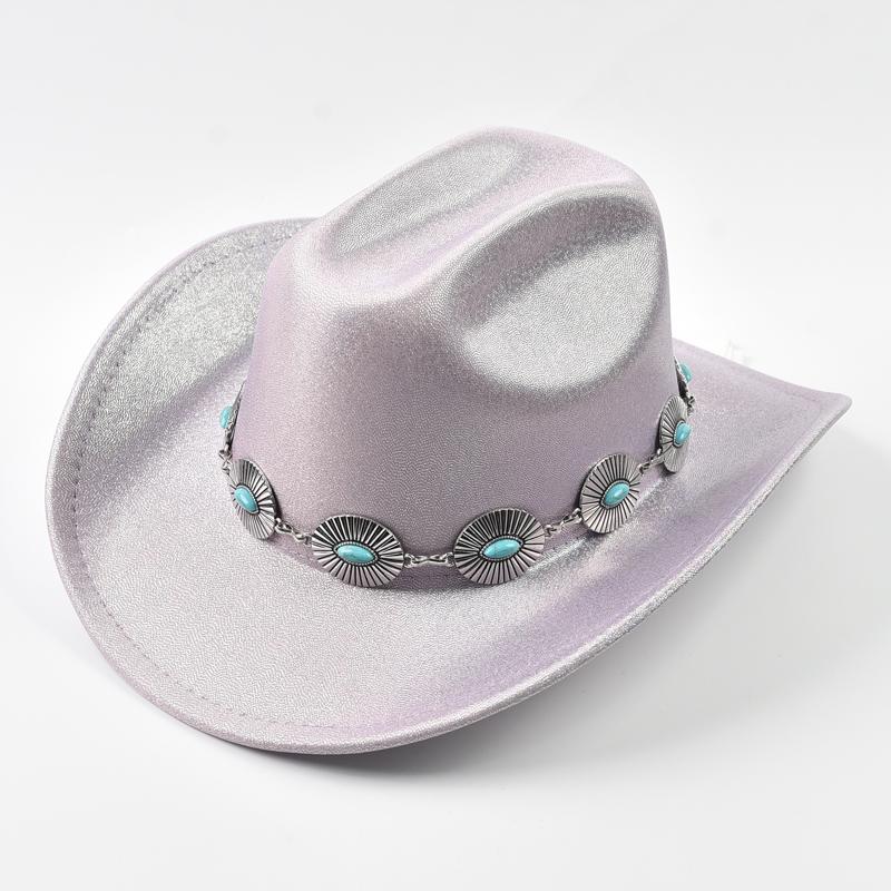 Women Sequin Fedora Hat Fashion Festival Party Wedding Dress Hats Cowgirl Jazz CapTravel Costume Accessories