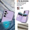 Brieftaschen-Hülle mit Kartenhalter, 360° drehbarer Ring-Ständer, Magnetverschluss für Samsung Galaxy A55/A35/A25/A12/A15/A54/A14/A73/A53