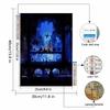Diamond Mosaic Colorful Diamond Painting The Performance of The Princesses Full Round Embroidery Cartoon Creative Hobbies Wall Decor