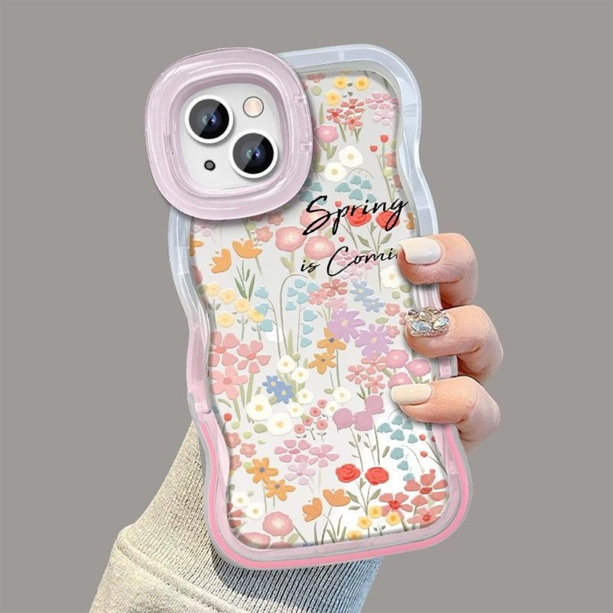 

For Apple Mobile Phone Case Holder Soft Plastic Three-dimensional Cartoon Mobile Phone Case Dopamine Mobile Phone Case Cartoon with Doll For iPhone 16PROMAX