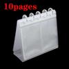 New Transparent Desktop Photo Album 3inch/4inch DIY Photocard Holder Decor Simplicity Idol Card Picture Display Ornament
