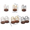 Space Maximizing Cup Stand Coffee Mug Display Rack for Kitchens Offices and Dormitories Easy Assembly Shelf X3UC