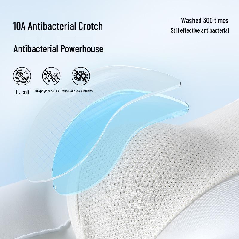 Ultra-Thin Ice Silk Antibacterial Men's Seamless Boxer Briefs - Comfortable, Breathable & Quick-Drying for Sports