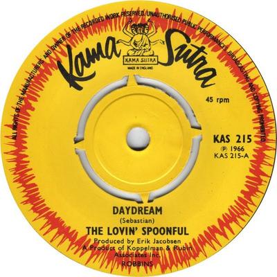 7-inch Single LOVIN' SPOONFUL - Daydream KAS215 Kama Sutra 1969 VK Rock Gebruikt