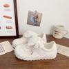 New Mesh Shoes Summer Breathable Mesh Soft Sole Not Tired Feet Lace with Skirt Casual Shoes