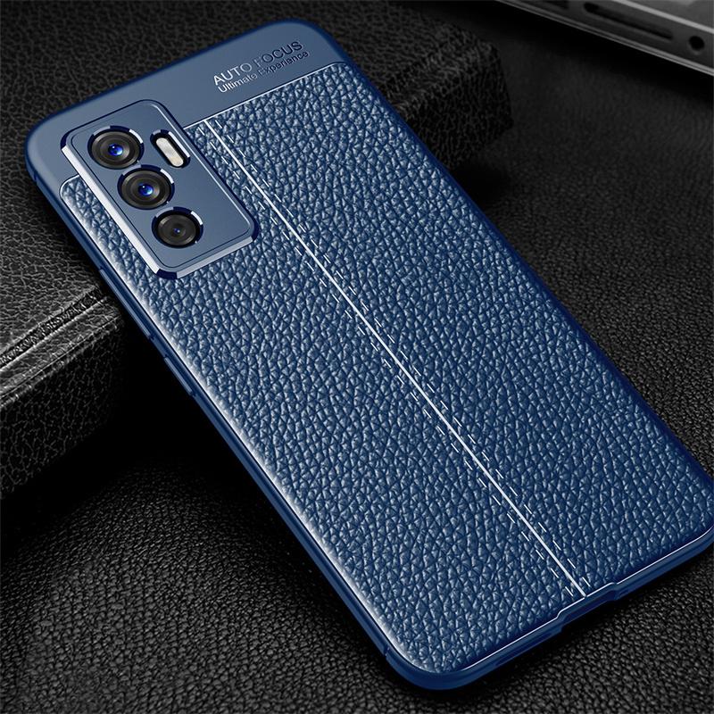 For Cover Vivo V23E Case For Vivo V23E Capas Shockproof Armor Phone Bumper Soft TPU Leather For Fundas Vivo V23E V 23 5G Cover