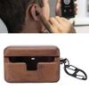 Wood Earbuds Case Fit for     BYRD   Earphones Walnut Wood Earbuds Protective Cover