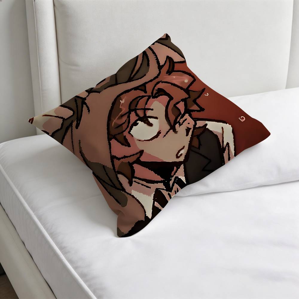 VVincent Rody Dead Plate Fashion Square Pillow Case Durable Throw Pillow Cover for Sofa Couch Chair