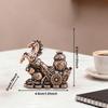 Horse Miniature Figurine Tabletop Ornament Art Crafts Vintage Feng Shui Decor for Table Desk Home Decoration Birthday Gift