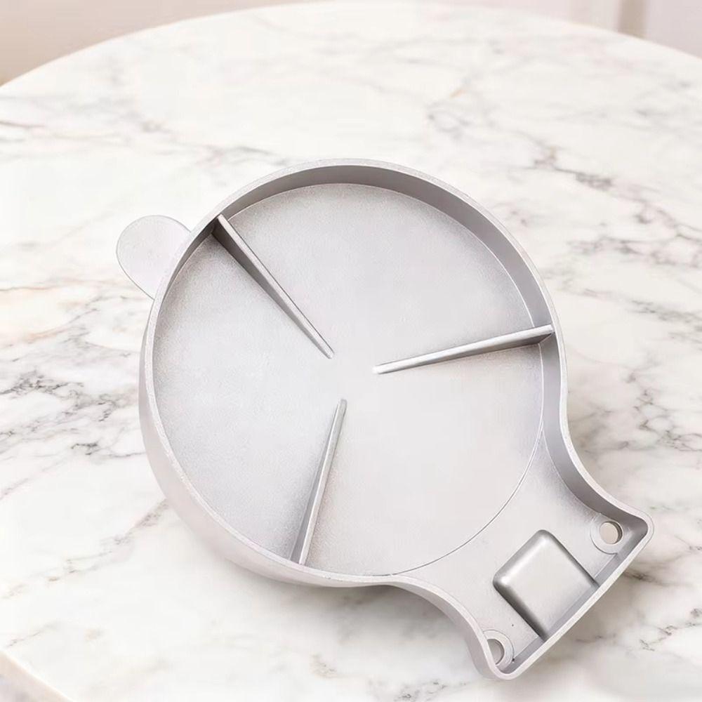 Adjustable Thickness Manual Burger Press Non-stick Surface Hand Press Burger Machine Household Use