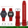 Colorful Silicone Watch Strap for Casio W-218H MRW-210H Ae-1200 /1100 / F-108 /sgw300 /400 /w-800h Replacement Male Rubber Strap