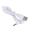 1M Right Angled USB Link Cable 3.5x1.35mm Connection For Sound Equipment Lighting Systems Plastic Build