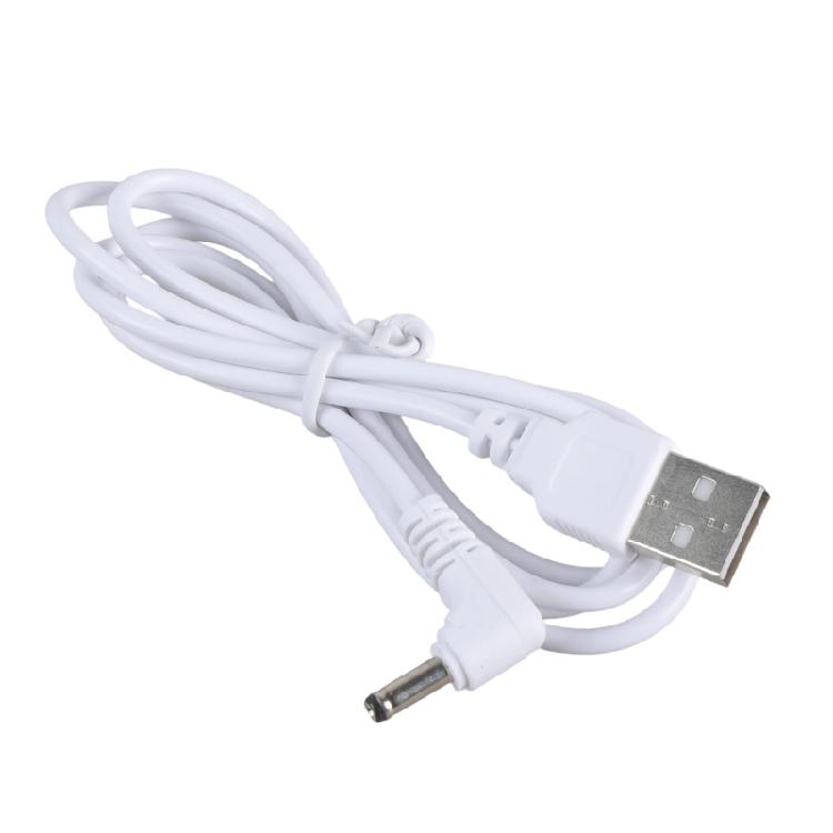 1M Right Angled USB Link Cable 3.5x1.35mm Connection For Sound Equipment Lighting Systems Plastic Build