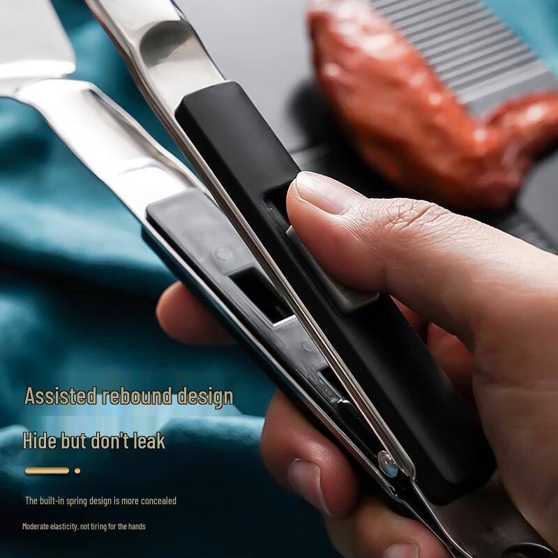 JINMEILI 304 Nerezové kleště na grilování jídla