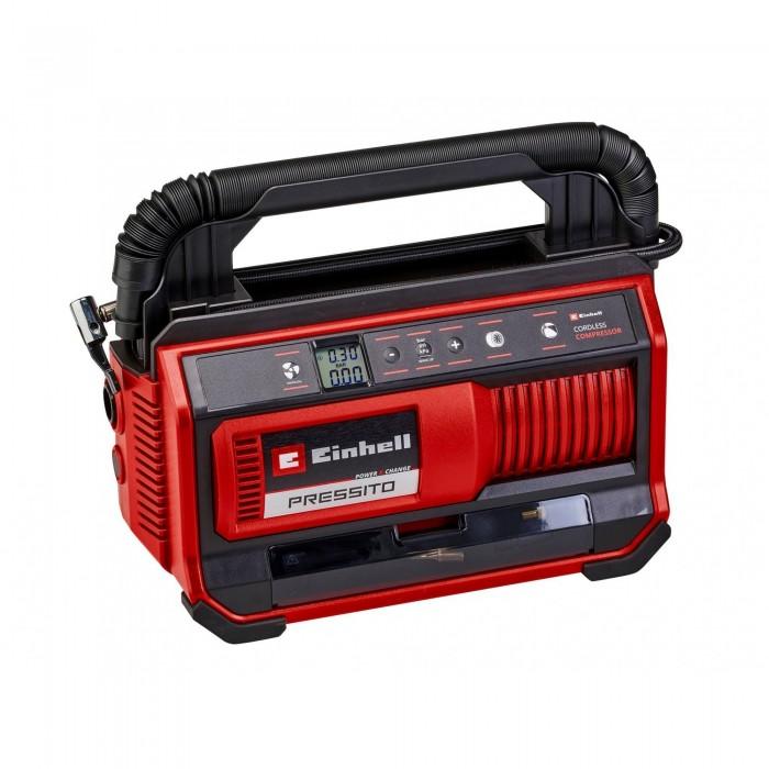 Einhell Pressito 18/25 Power X-change Air Compressor 18v Bare Unit colore foresta di pioggia tropicale
