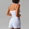 Europe and the United States Popular Sling Vest Pajamas Women's Shorts Breathable Casual Fashion Sexy Loungewear Two-piece Set