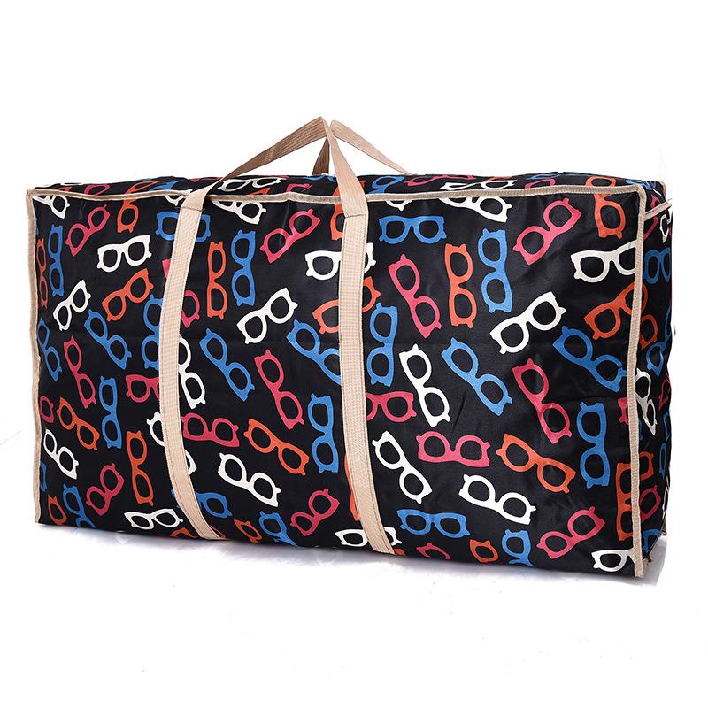 Large Capacity Satin Waterproof Quilt Storage Travel Bag