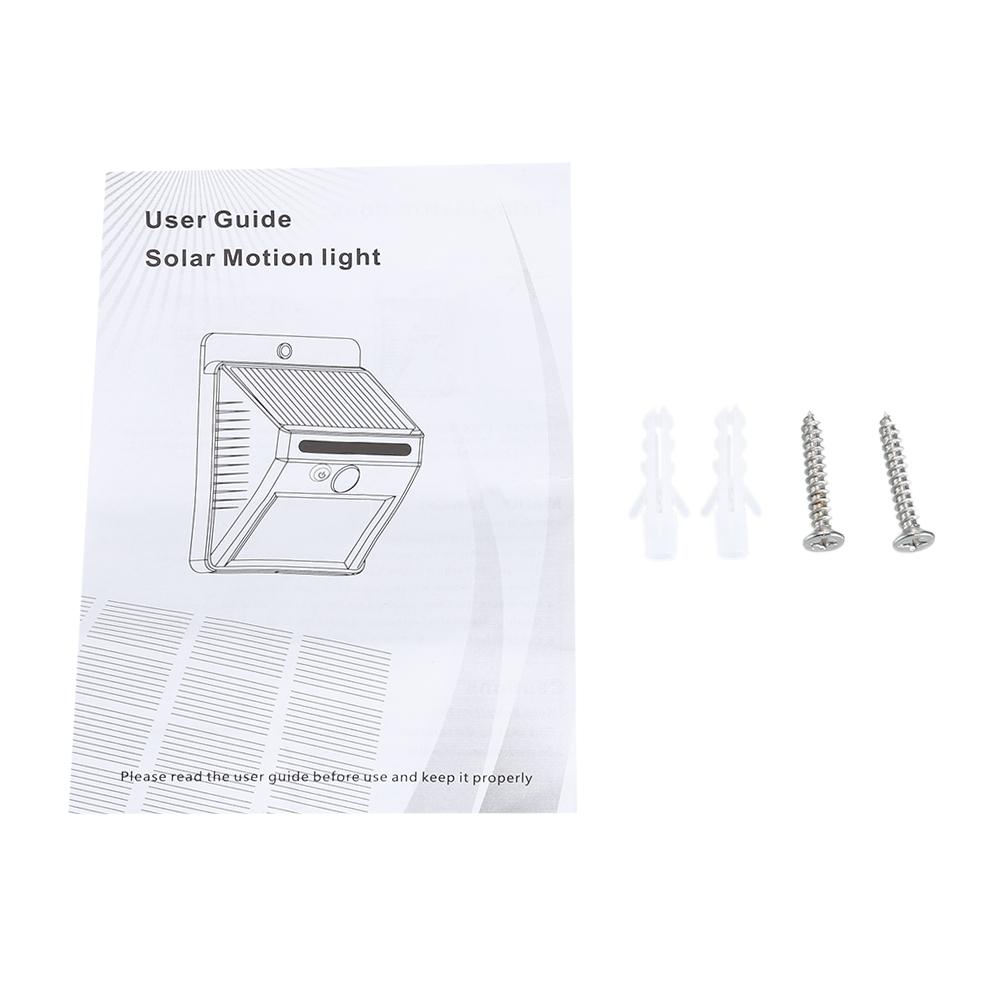 Premium 2PCS 20 LEDs Solar Motion Sensor Wall Light IP65 Waterproof For Outdoors Garden Emergency Patio Yard Garage Lamp