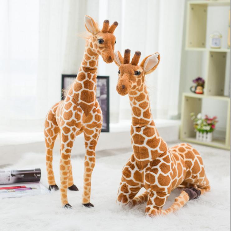 Giraffe & Sika Deer Plush Dolls: Adorable Photography Props and Surprise Gifts for Kids
