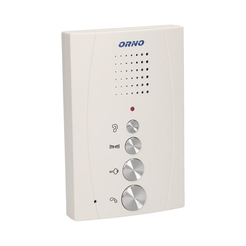 Single-Family Intercom N/T Hands-Free White Eluvio - On-914/W