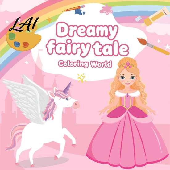 Compact Activity Book for Travel Children's Coloring Book with Cute Animal Theme Thick Paper Sketchbook Kids Preschool Painting Practice