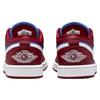 Jordan 1 Niedriger Granatapfel Mittleres Blau Damen DC0774-604