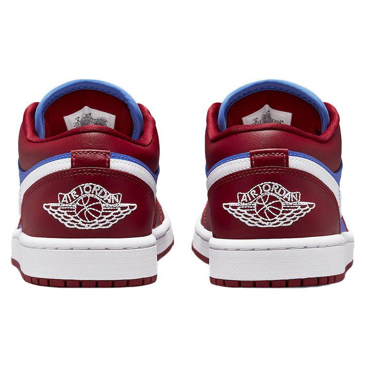 Jordan 1 Niedriger Granatapfel Mittleres Blau Damen DC0774-604
